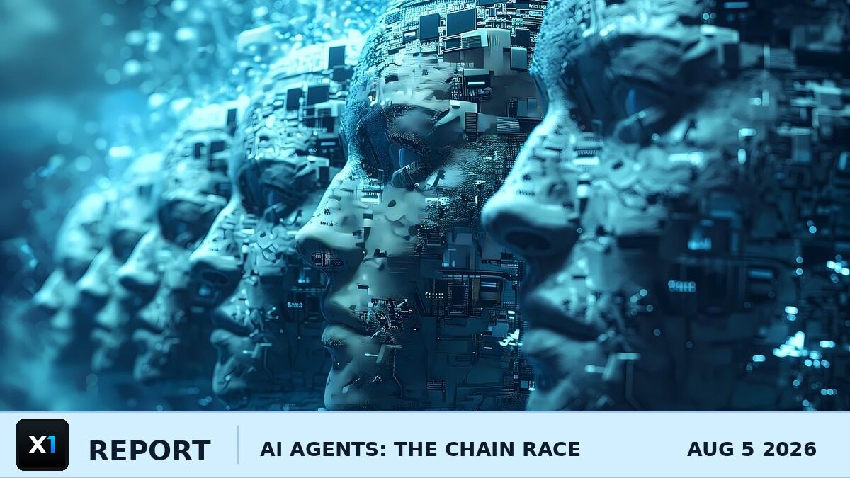 Best Chain for AI Agents: Base Has the Volume, Solana Has the Money, X1 Has the Math