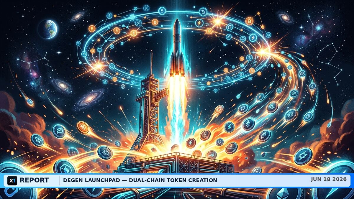 Degen Launchpad — Dual-Chain Token Creation with 100% LP Lock
