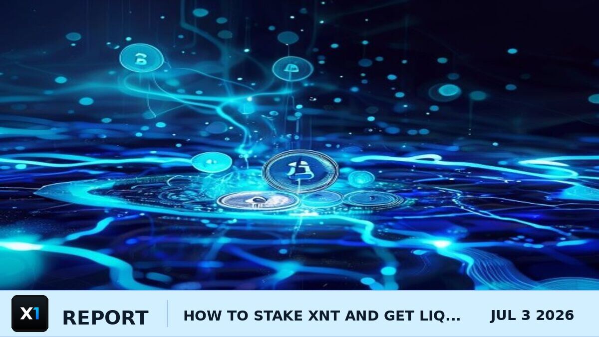 How to Stake XNT and Get Liquid pXNT