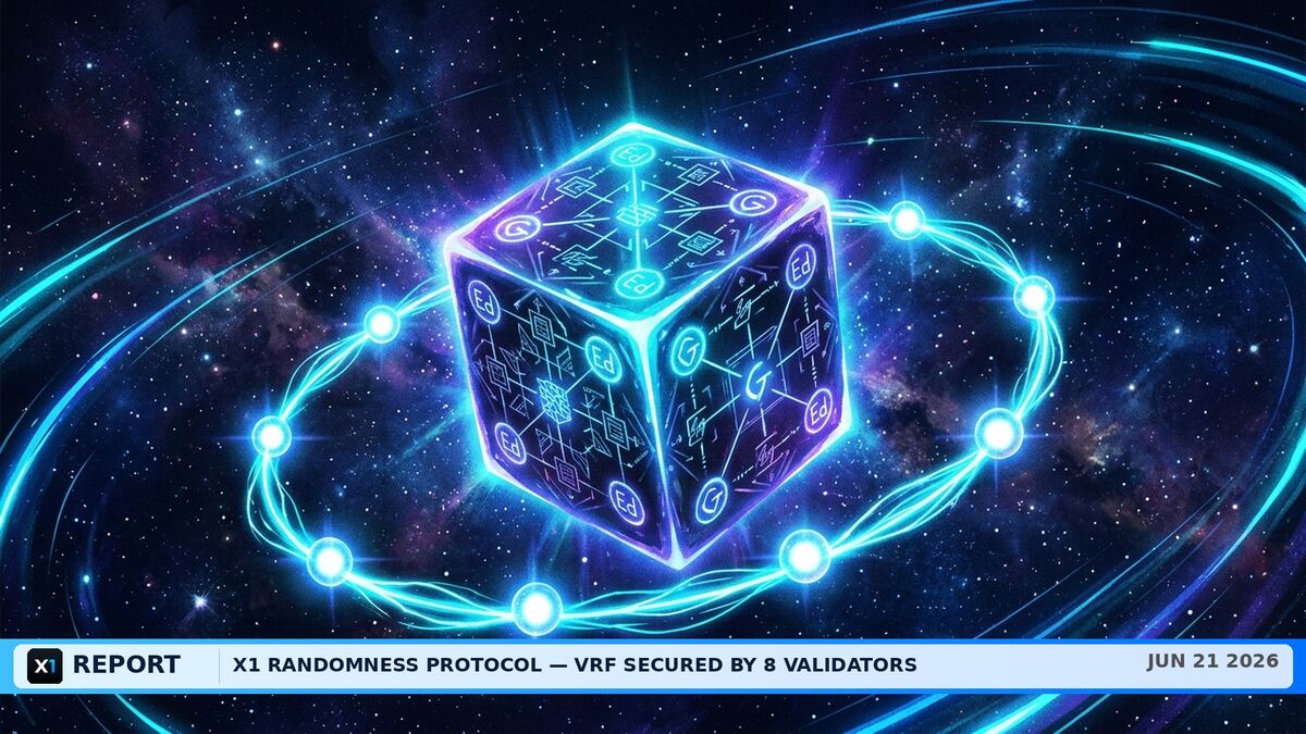 X1 Randomness Protocol — VRF Secured by 8 Validators, 3 Community Audits