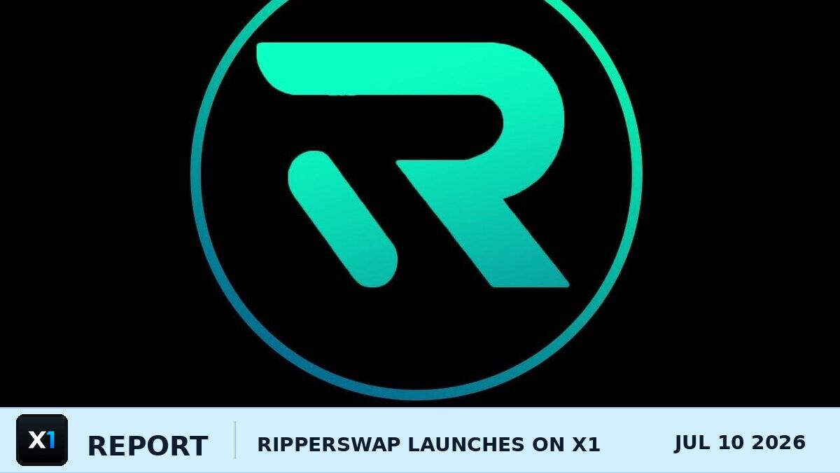 RipperSwap Launches: BlackBeard Brings Multi-Hop Swap Aggregation to X1