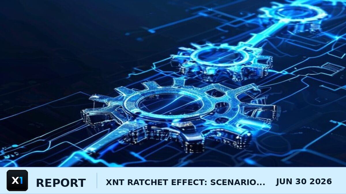 The Ratchet Effect: How X1's Dynamic Staking Wall Is Engineering Scarcity One Epoch at a Time
